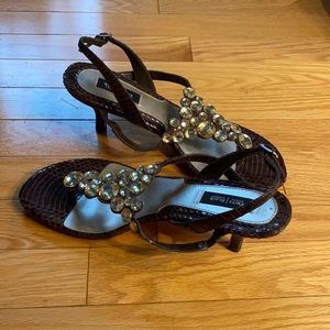 Never worn, White House Black Market, size 10, leather outsole